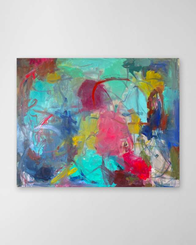"Beat Drops" Hand-Embellished Giclee by Kate Baldock